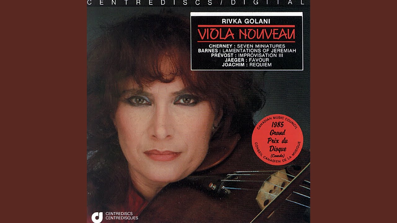 Viola Nouveau - Rivka Golani