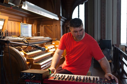 John Kameel Farah at the organ